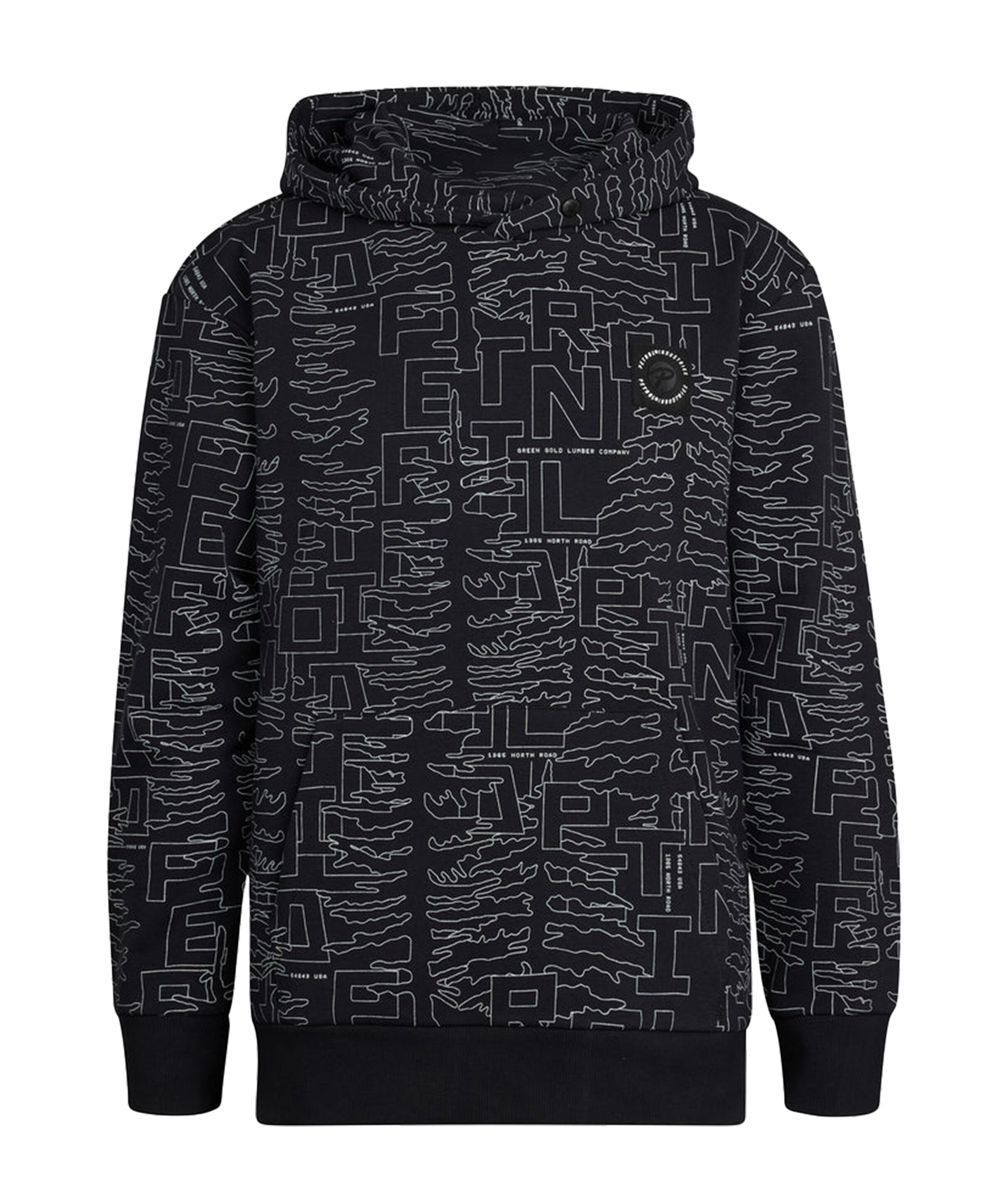 Jongens hoodie zwart