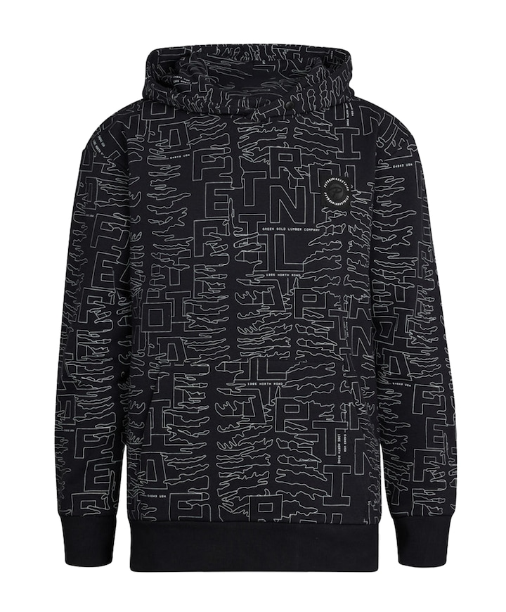 Jongens hoodie zwart