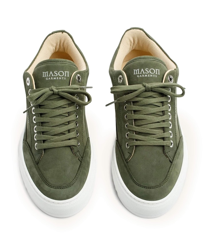 heren sneakers groen