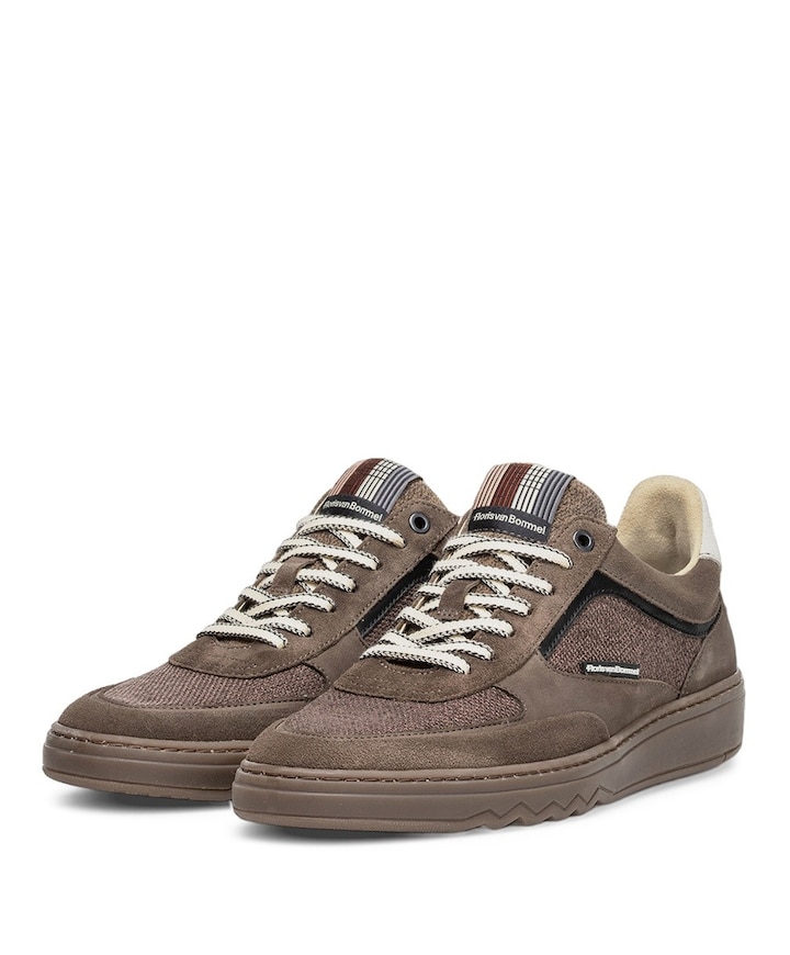 heren veterschoenen beige