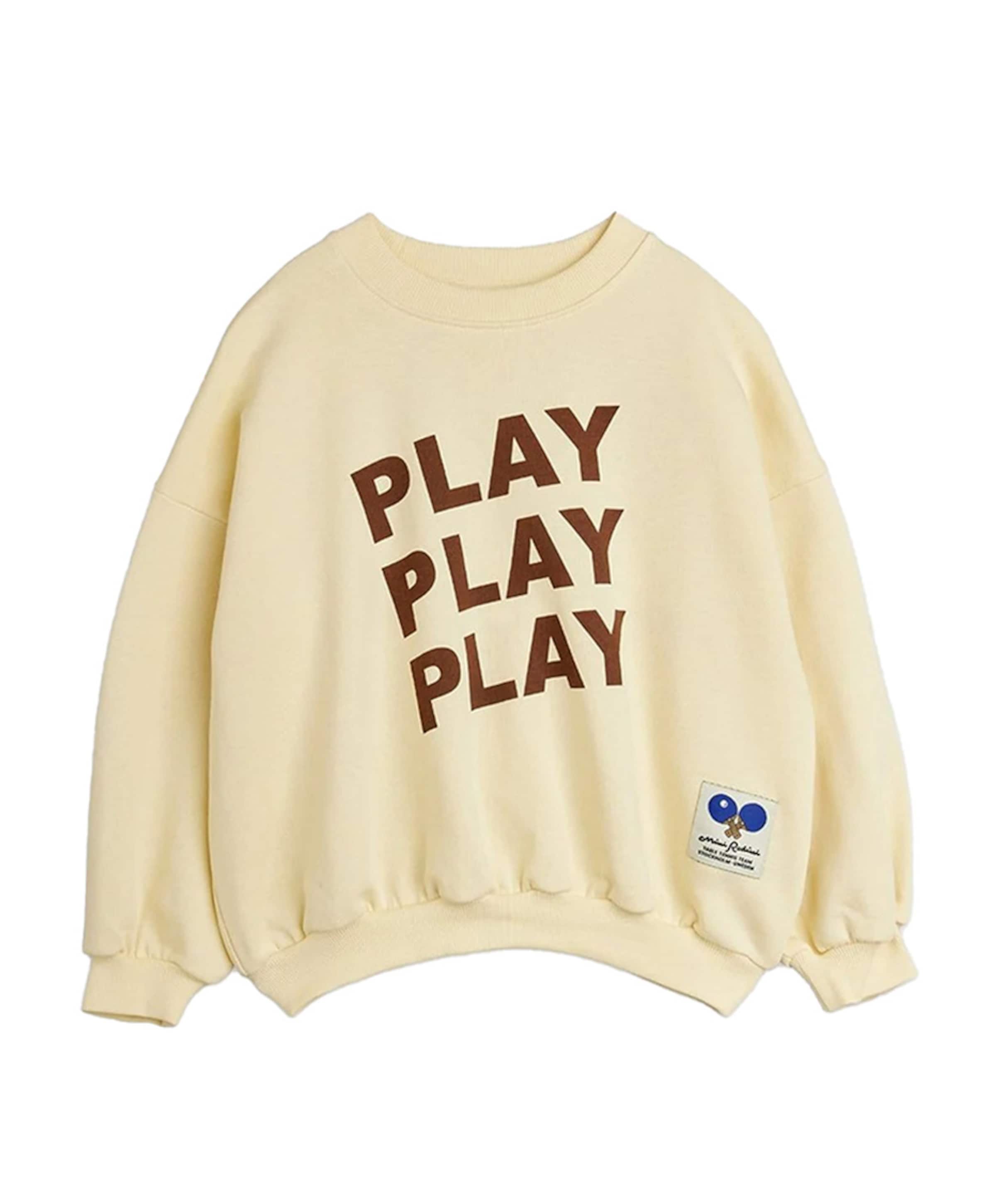 Uniseks sweater  geel