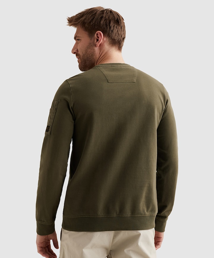 Heren trui groen