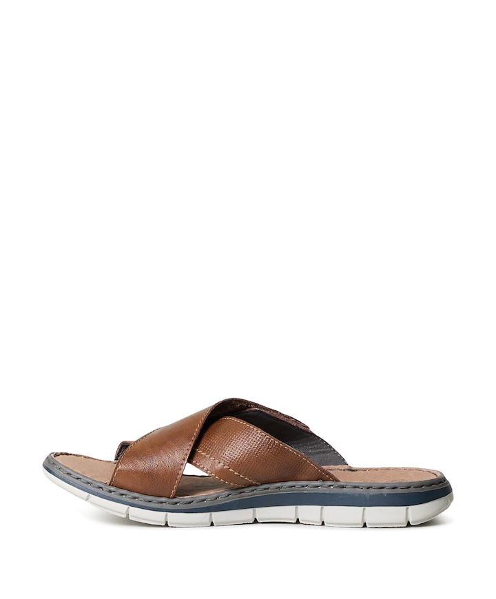 heren slippers bruin