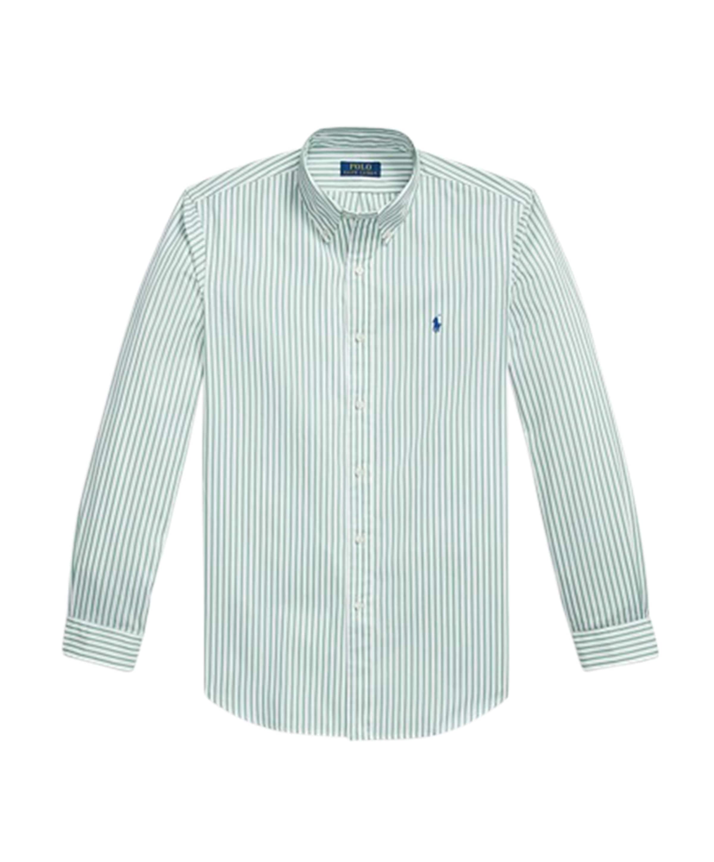 Heren overhemd lange mouw wit