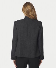Dames blazer grijs