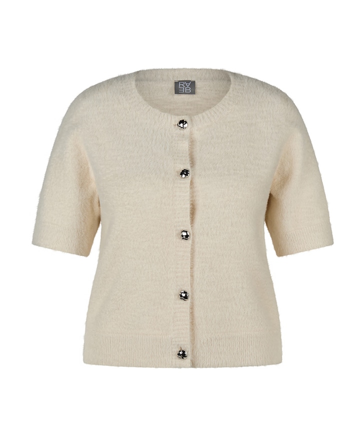 Dames vest ecru