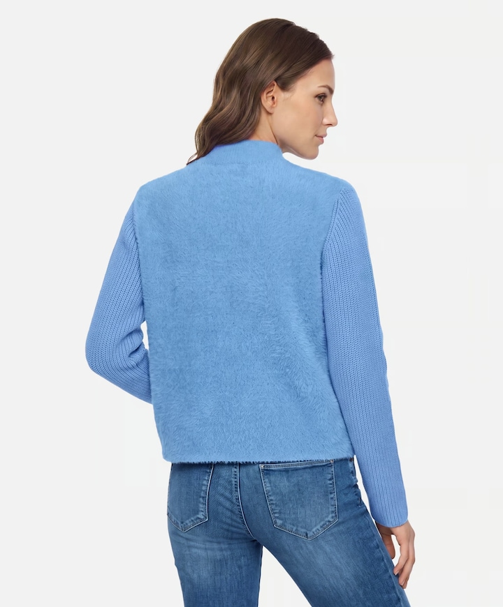 Dames vest blauw