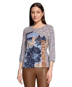 Dames longsleeve blauw