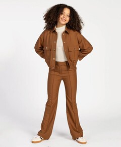 CHANTALLE SHINE VIS 544 G broek bruin