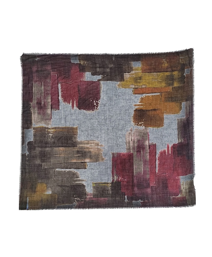 Dames sjaal multicolor