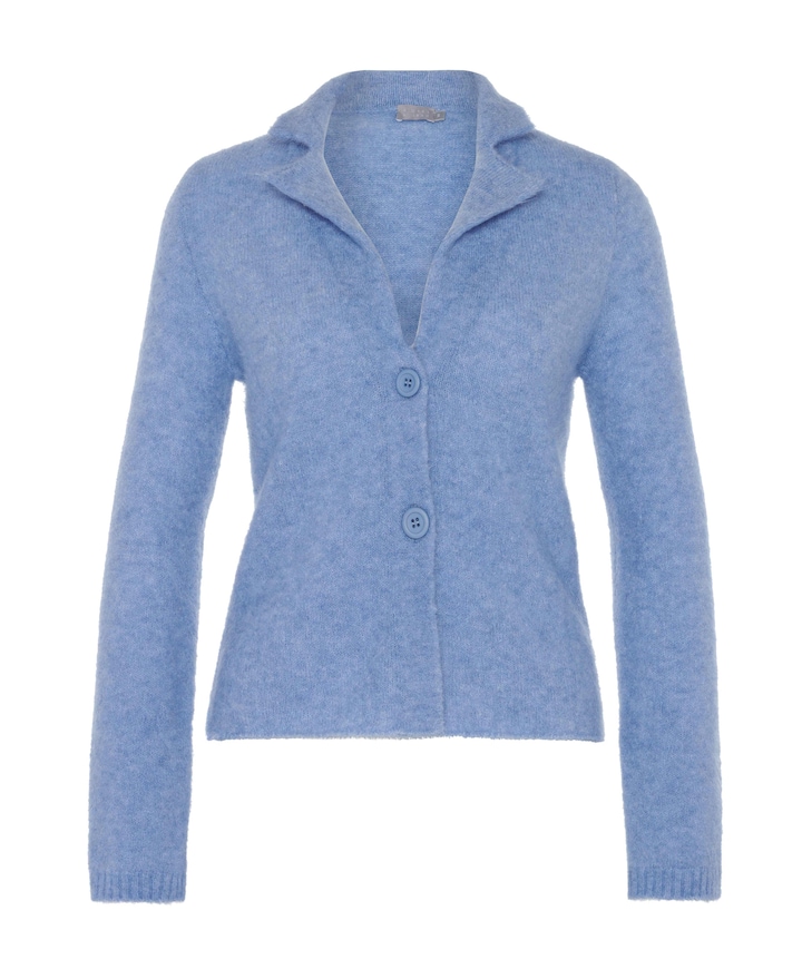 Dames vest blauw