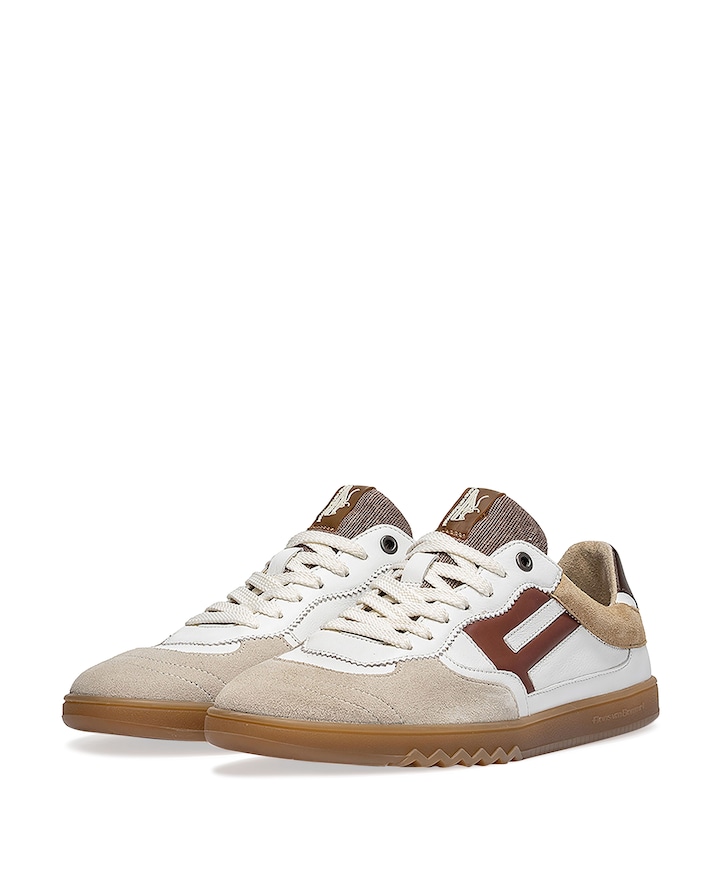 heren veterschoenen wit