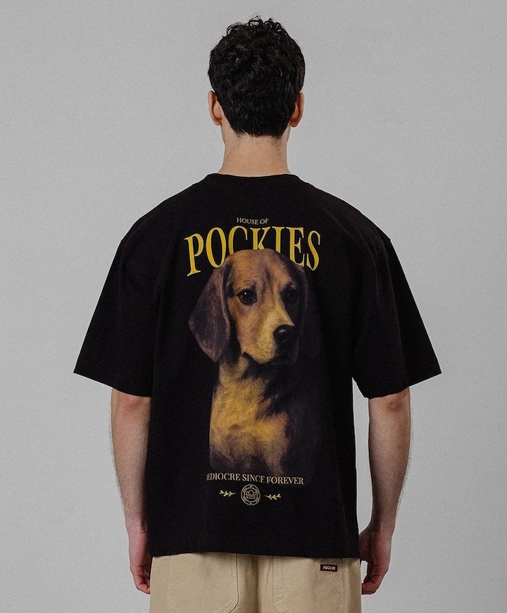 Heren T-shirt zwart