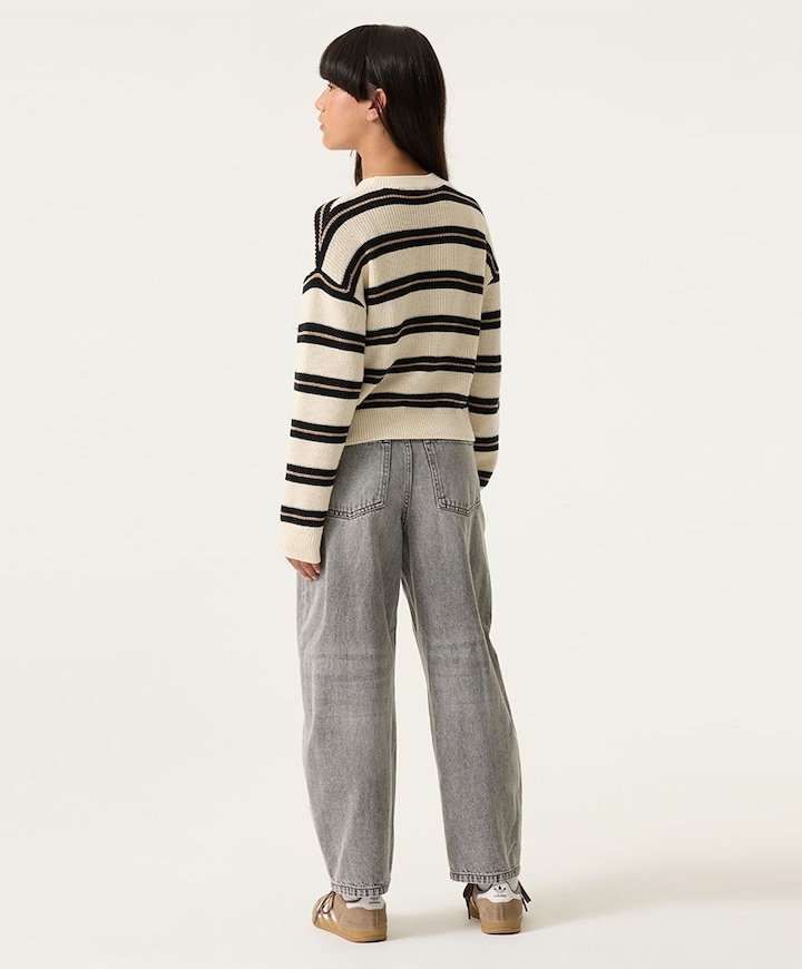 M262527 meisjes jeans grijs