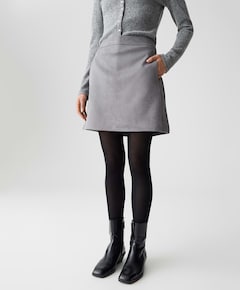 Dames rok grijs