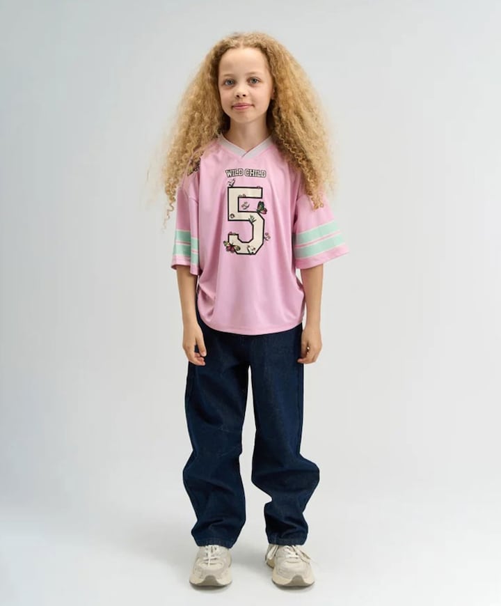 Meisjes T-shirt roze