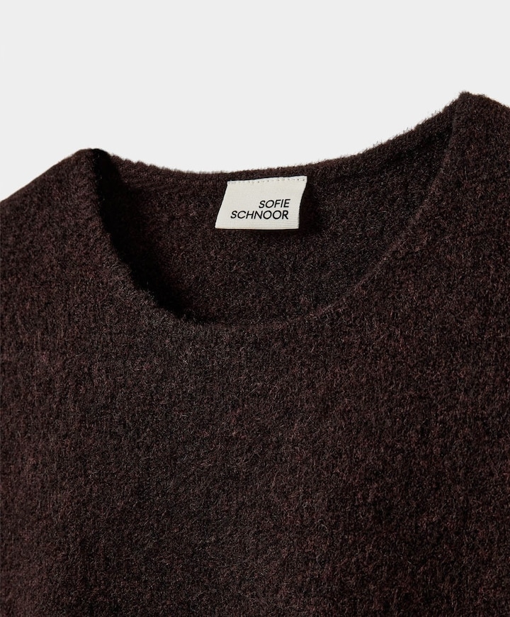 Meisjes top bruin