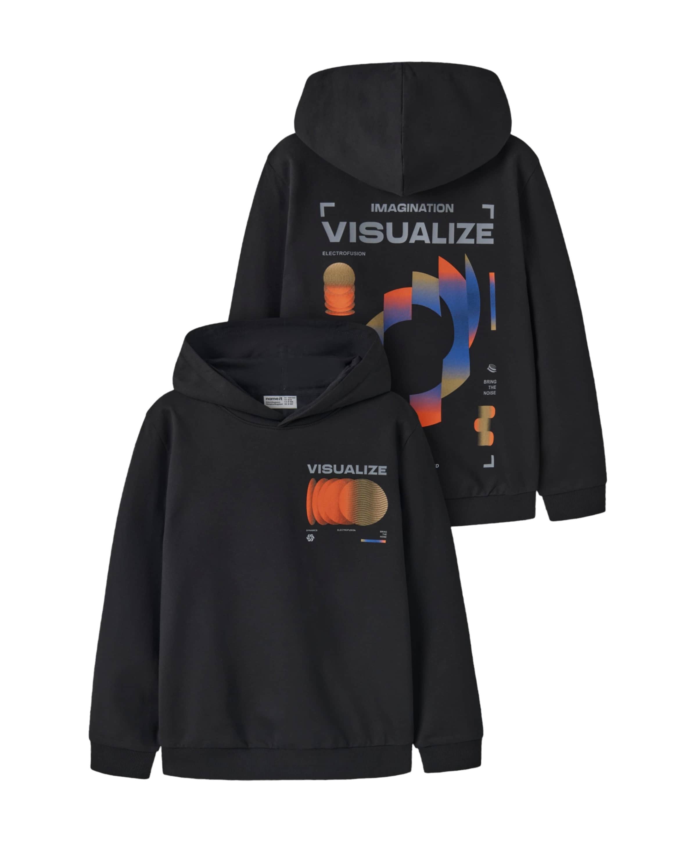 Jongens hoodie zwart