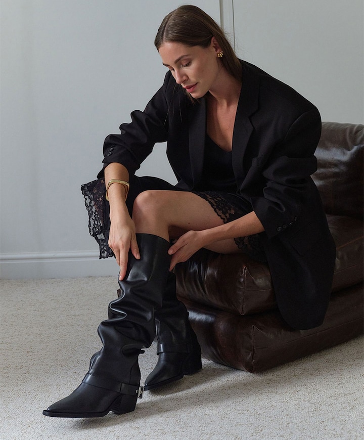 Liv Mile laarzen zwart