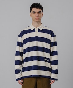 Heren polo blauw