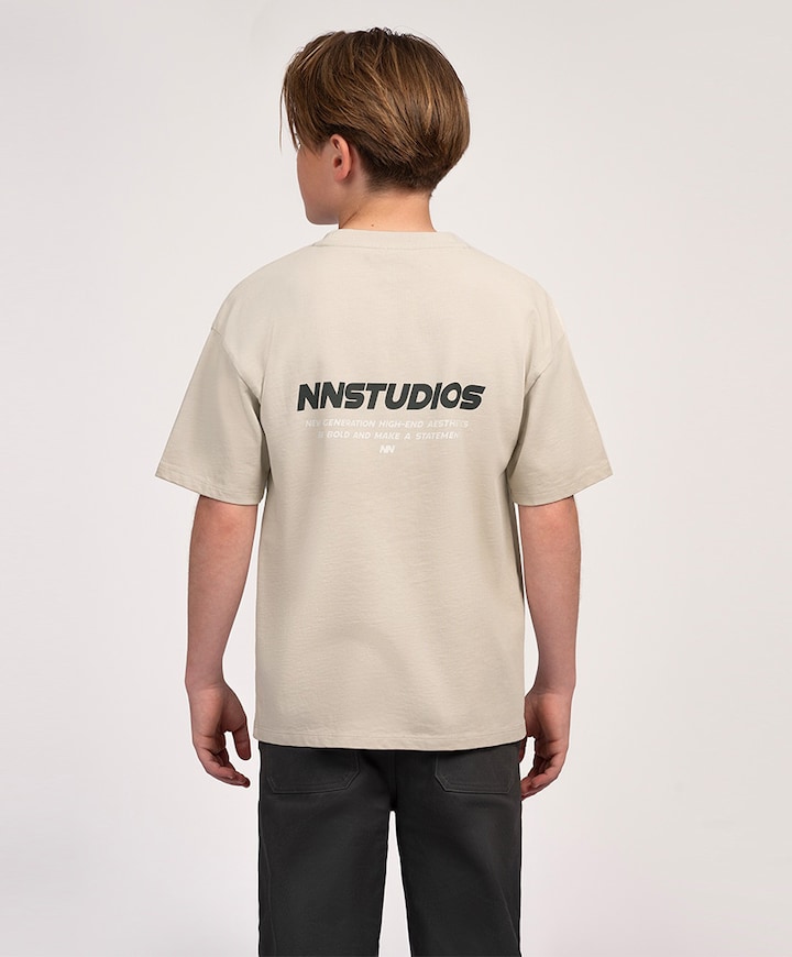 Jongens t-shirt beige