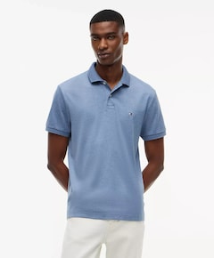 Heren polo blauw
