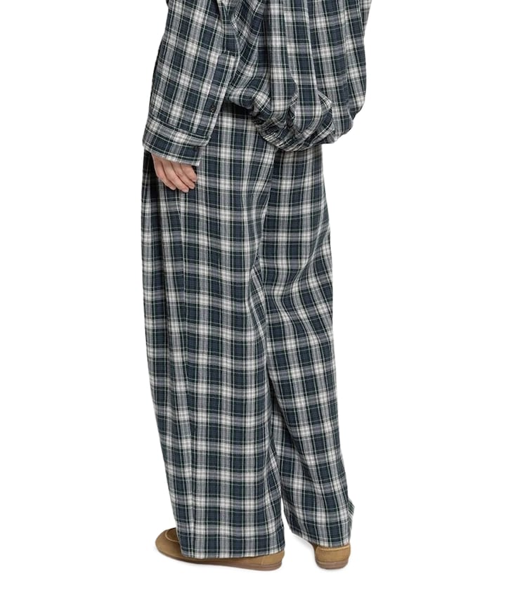 dames broek blauw