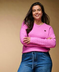 Dames trui roze