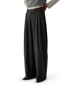 SMITH GREY TAILORED dames broek grijs