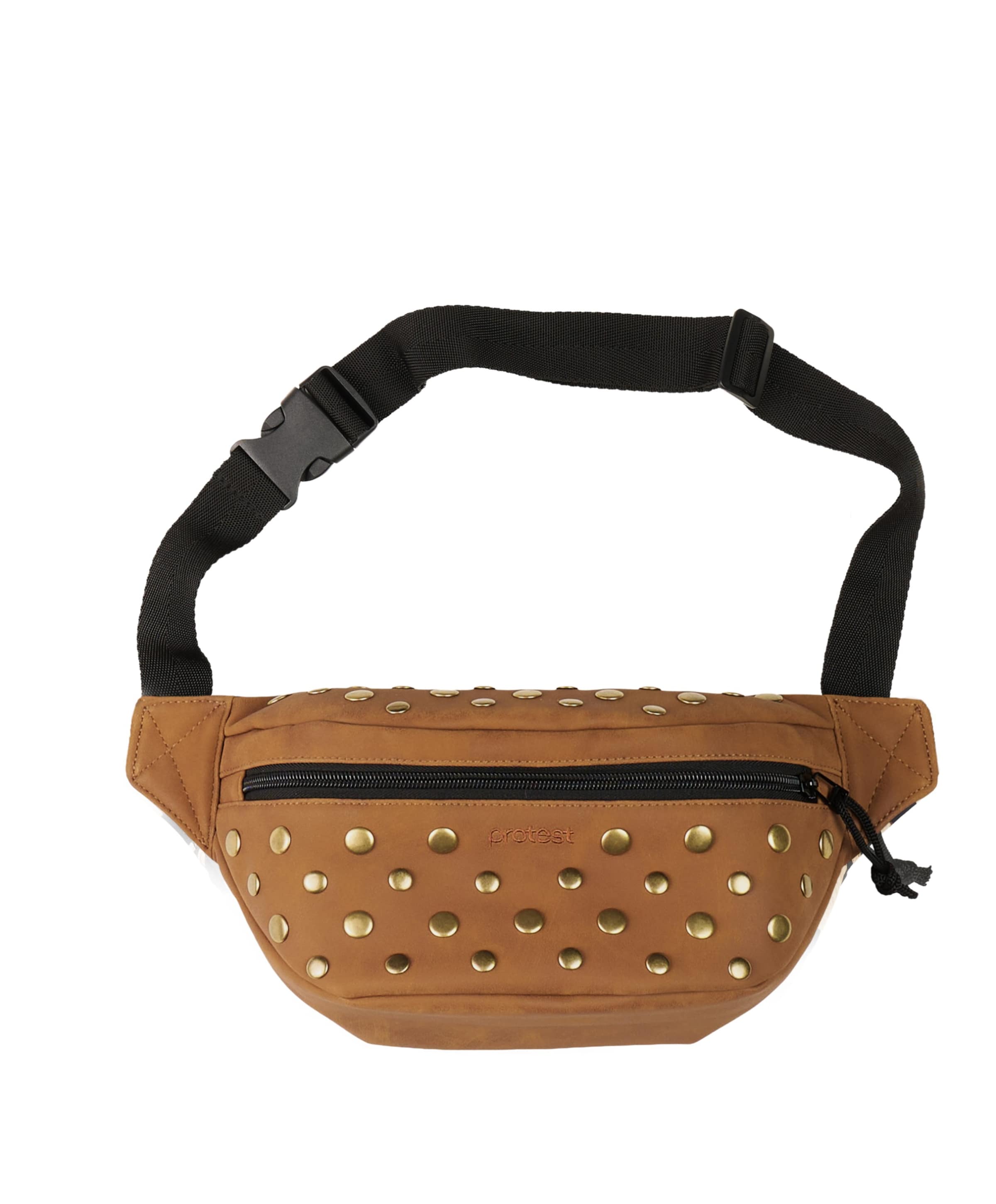 Wintersport crossbodytas bruin