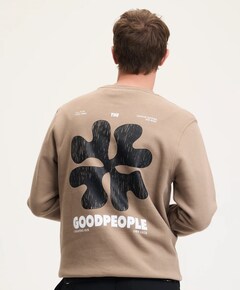 Heren sweater bruin