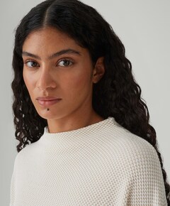 Dames longsleeve beige