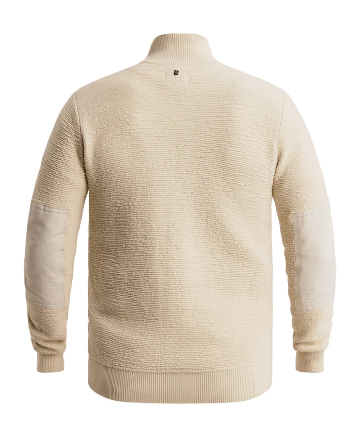 Heren vest ecru