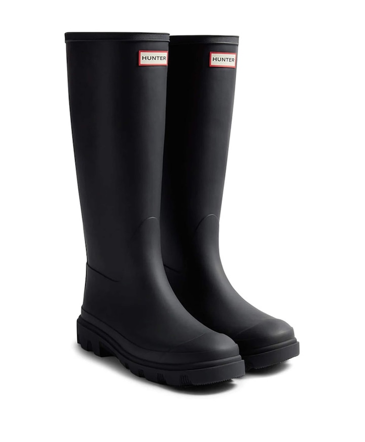 DOWNPOUR TALL BOOT dames laarzen zwart
