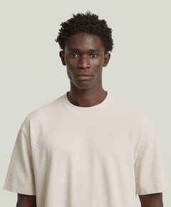Heren T-shirt ecru