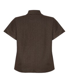 Dames gilet bruin