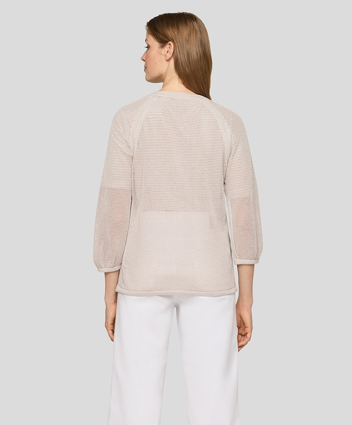 Dames vest beige