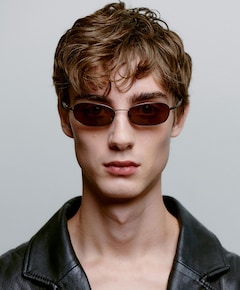 Uniseks zonnebril bruin