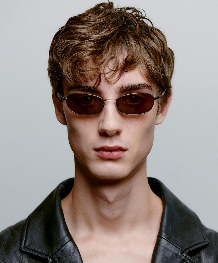 Uniseks zonnebril bruin