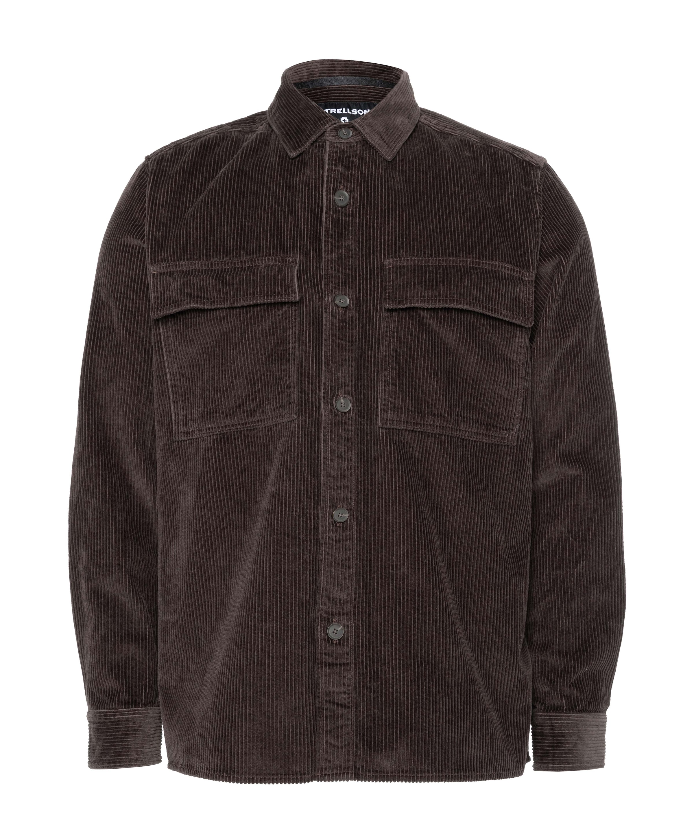 Overshirt bruin