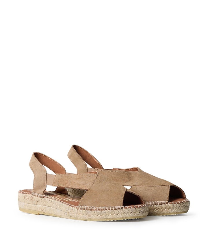 dames sandalets beige