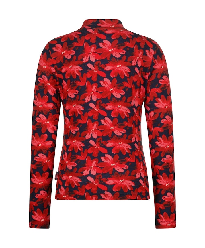 Meisjes longsleeve rood