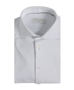 Heren overhemd lange mouw wit