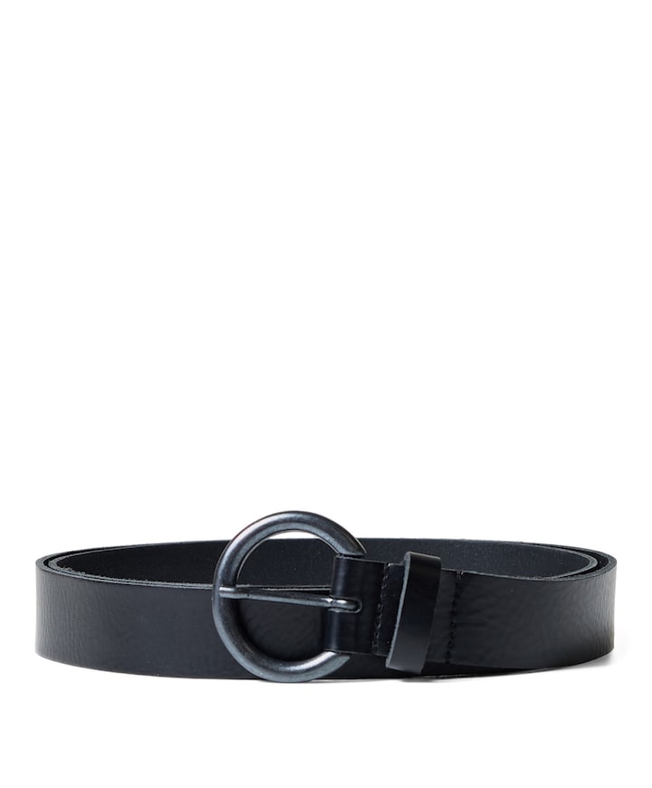 Dames riem zwart