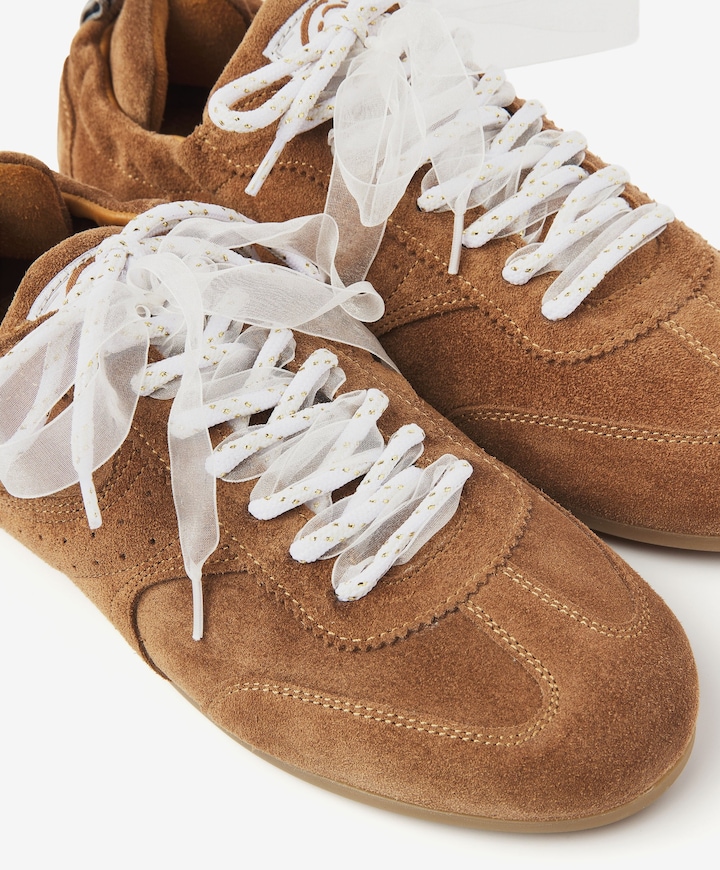 June Haylee dames sneakers bruin