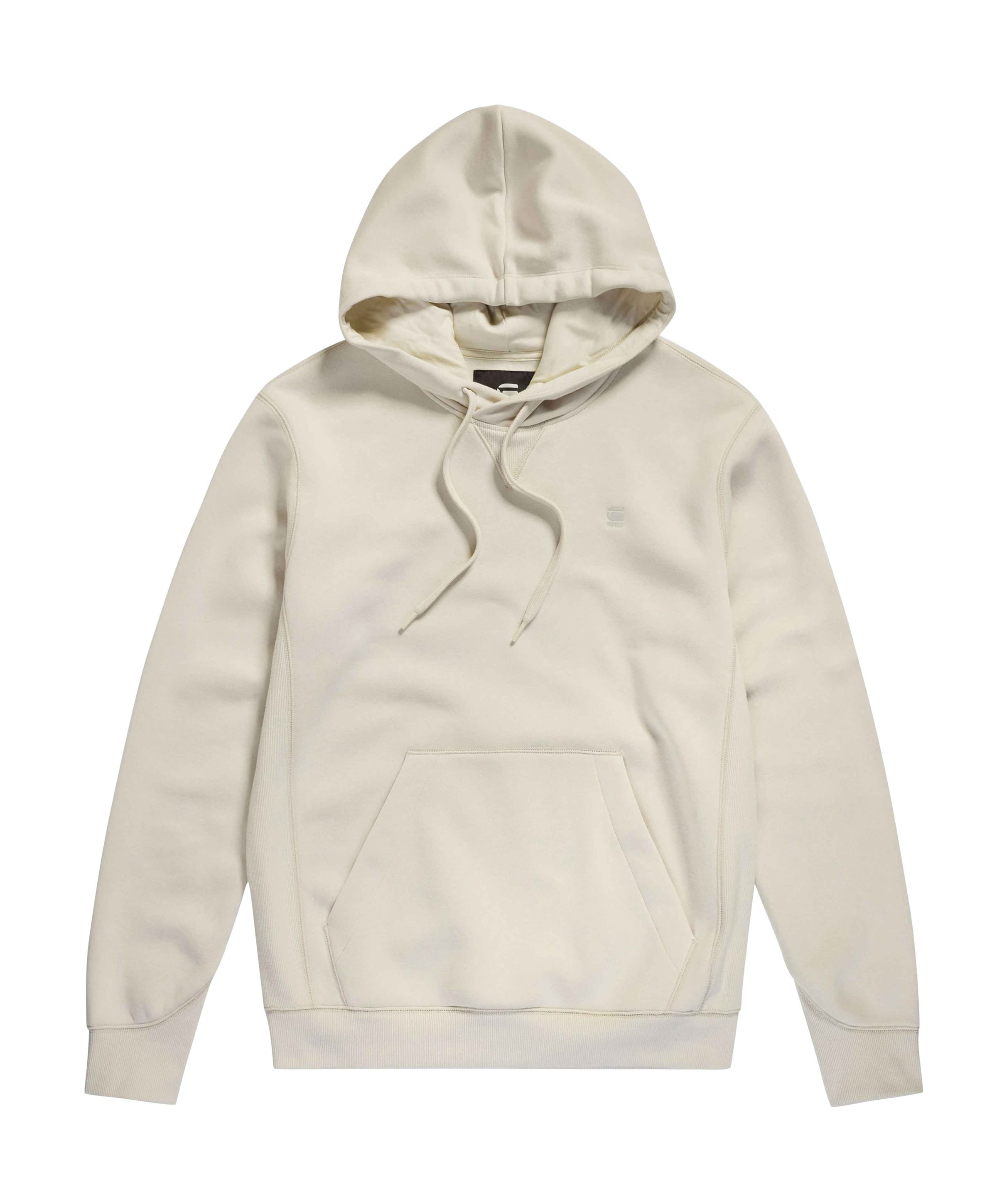 Heren hoodie ecru