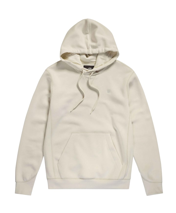 Heren hoodie ecru