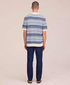 Heren polo blauw