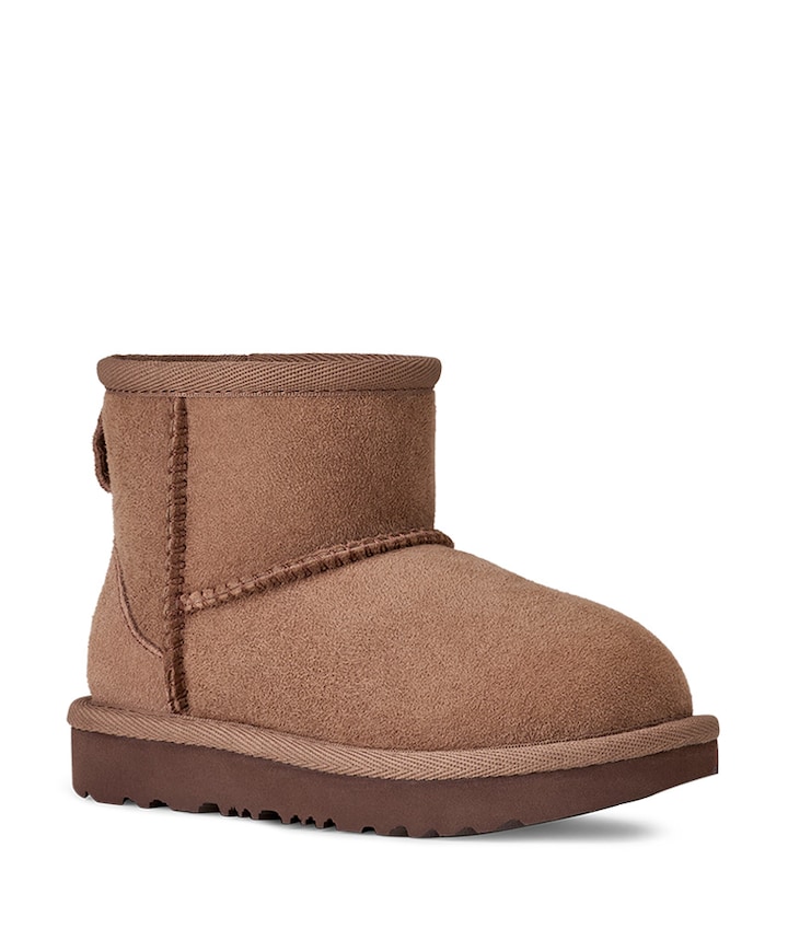 Classic mini II  meisjes enkellaarzen bruin