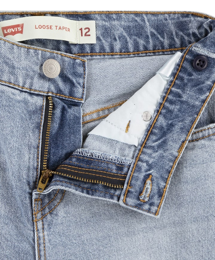 LVB stay loose taper jeans jongens jeans blauw